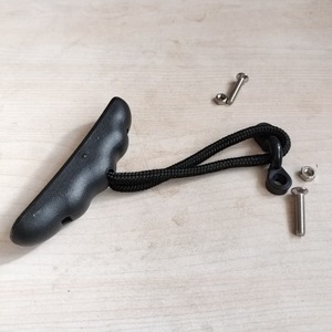 Asa para accesorios de kayak con hebilla tipo C y tornillo, antideslizante, color negro y gris, para lagos, ríos y uso recreativo - Product Image 2