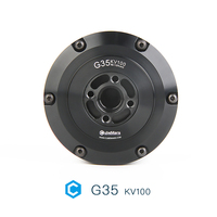 Motor de cardán Cubemars G35 sin escobillas, de imán permanente, impermeable, ligero, de alta precisión, bajo torque de desfasamiento, eje hueco para GoPro