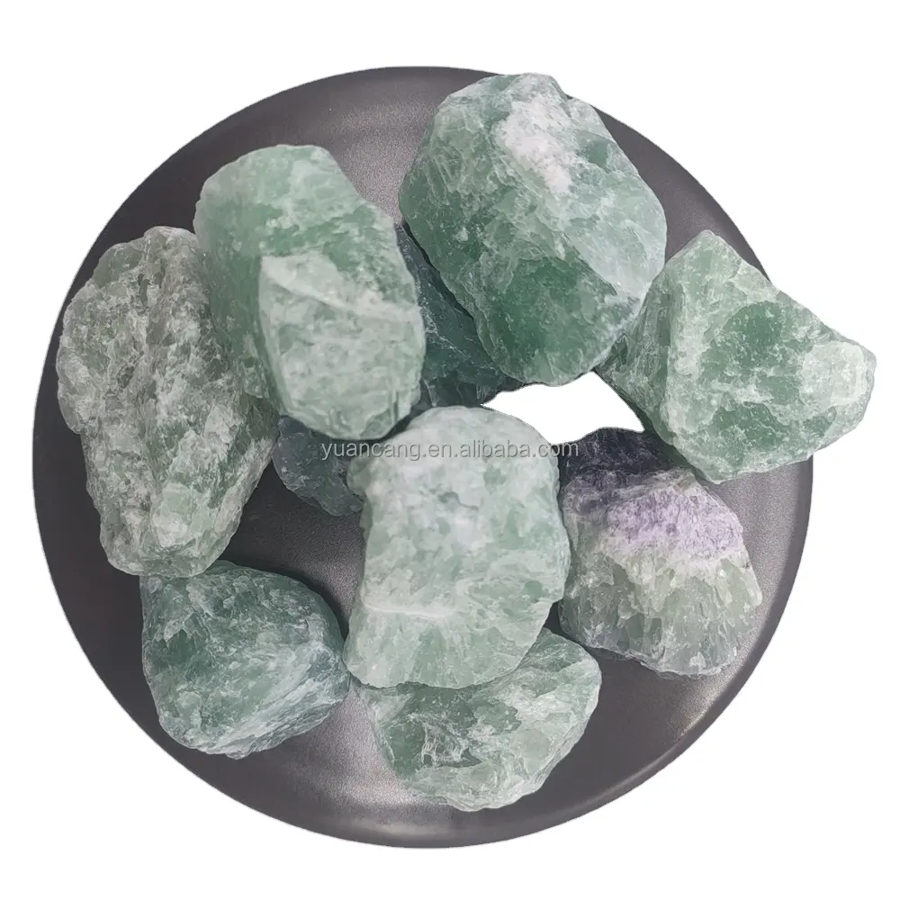Vendita calda grezzo semiprezioso arcobaleno fluorite pietra grezza fluorura80 % 90% 97% 98%
