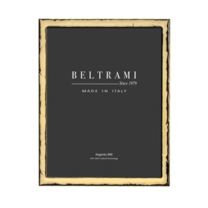 Beltrami Photo <b>Frame</b> <b>5x7</b> Gold Silver Plated Made In Italy - Product Image 1
