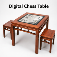 Table d'échecs numérique interactive intelligente HAUMR 32 pouces pour les centres de patrimoine culturel et les espaces éducatifs intelligents