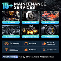 Escáner OBD2 KINGBOLEN, Herramienta de Diagnóstico para Todos los Sistemas del Automóvil, Bidireccional, 15 Funciones de Reinicio, Actualización Gratuita de por Vida para iOS y Android