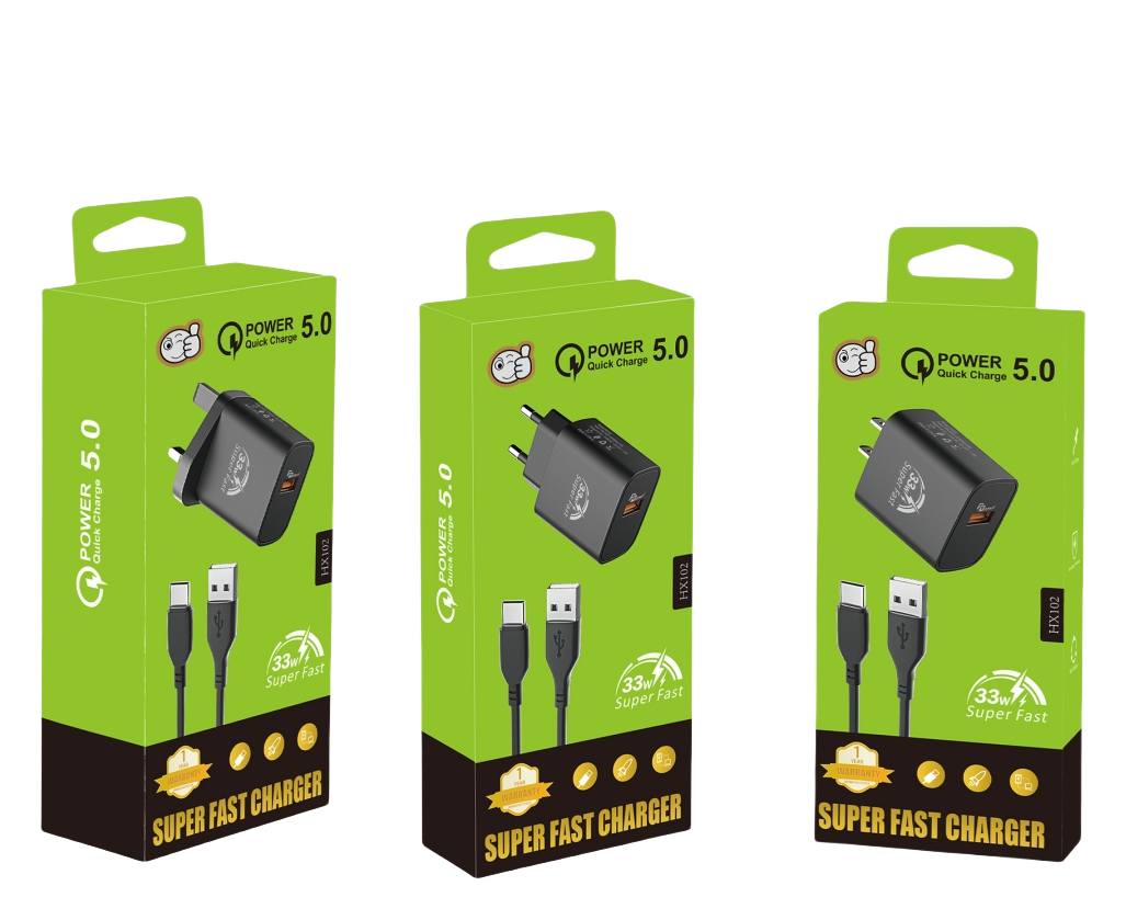 45W Fast Charger Tecno Phone Charger USB-C PD