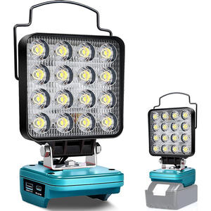 ไฟทำงานแบบไร้สาย KHC BTSUT-02 26W ขนาด 4 นิ้ว ใช้แบตเตอรี่ 14.4V-18V พร้อมไฟ LED คุณภาพระดับอุตสาหกรรม แบบมีด้ามจับ ชาร์จผ่านพอร์ต USB Type-C สำหรับใช้งานกลางแจ้ง - Product Image 1