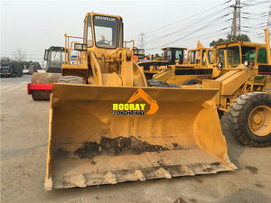 Cargadoras de ruedas Caterpillar Cat 966C usadas de alta calidad, carga nominal de 6 toneladas para maquinaria hidráulica, construcción de motor central - Product Image 3