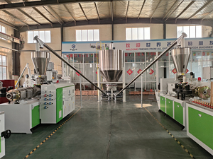 <span class=keywords><strong>UPVC</strong></span> PVC hồ sơ cho cửa sổ và cửa ra vào sinh thái vật liệu xây dựng làm máy đùn dòng - Product Image 5