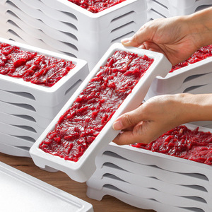 Xiangyuan <b>melamine</b> tableware <b>plates</b> for commercial use in hot pot restaurants, including rectangular display <b>plates</b> for - Product Image 3
