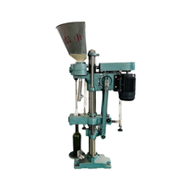 Machine à boucher semi-automatique électrique pour boissons, vin, aliments - Scelleuse de bouteilles en verre et en bois certifiée CE