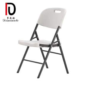 Sillas plegables de plástico blanco para alquiler de eventos, HDPE, capacidad de peso, apilable, Plegable, portátil, para reuniones, para fiestas, resistente, 650 libras - Product Image 3