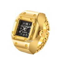 Nuevo Reloj de Anillo de Dedo de Cuarzo BM de Gran Venta para Hombres y Mujeres