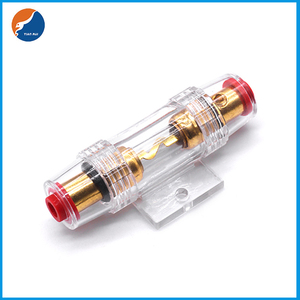 Porte-fusible <span class=keywords><strong>AGU</strong></span> en ligne de calibre 4 8 AWG Type <span class=keywords><strong>AGU</strong></span> Fusible pour camions Amplificateur d'alarme audio de voiture Compresseurs - Product Image 6