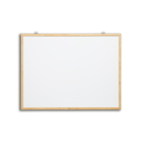 Tableau blanc Ohsung AW08 avec cadre en métal MDF et surface laquée pour usage au bureau et à l'école