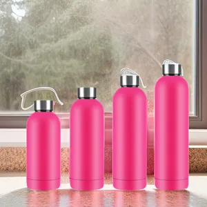 Custom Logo 500ml Double Wall 304 Stainless Steel Insulated Sublimation Insulated Thermal Thermo Vacuum Flask