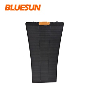 Bluesun Fácil instalación Alta Calidad <span class=keywords><strong>entrega</strong></span> rápida 100W 110W panel solar <span class=keywords><strong>flexible</strong></span> con célula solar delgada - Product Image 2