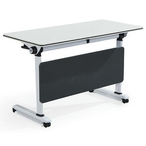 Mesa <span class=keywords><strong>de</strong></span> Actividades para el Aprendizaje en el Aula, Mesa Plegable Móvil <span class=keywords><strong>de</strong></span> 120 cm, Diseño Moderno, Material <span class=keywords><strong>de</strong></span> Madera - Product Image 4
