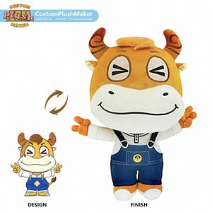 CustomPlushMaker Com Toyseei Fabricant de jouets en peluche personnalisés, poupées en peluche et jouets, conception de dessins animés, poupée en peluche douce, jouet en peluche personnalisé - Product Image 2
