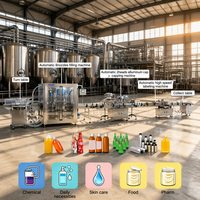 Machine de remplissage à piston HUAJIETEC pour produits cosmétiques liquides, remplisseuse automatique linéaire de savon et de produits cosmétiques à piston servo