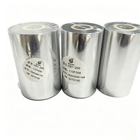 Pita Resin Lilin Daya Rekat Tinggi Pita Transfer Termal TTR Anti Gores untuk Label Sintetis PP PET Efek Pencetakan Stabil