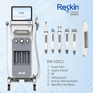 Appareil facial à jet d'oxygène Reskin 6 en 1 avec écran tactile pour le rajeunissement et l'hydratation de la peau - Product Image 2