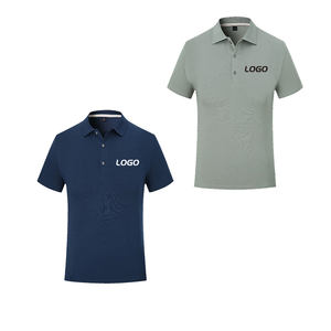 Vente en gros de polo pour hommes avec logo imprimé personnalisé T-shirt en polyester 100% à séchage rapide pour le sport et le golf Design uni vierge - Product Image 2