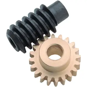 Factory Manufacture China Precision Cnc Machining Metal Steel Brass Drive Gear And Worm Gear