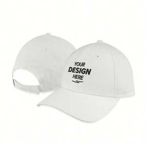 Gorras de Béisbol Personalizadas de 6 Paneles de Algodón con Bordado Deportivo, Ajustables, Unisex, para las Cuatro Estaciones, Tela Común - Product Image 2