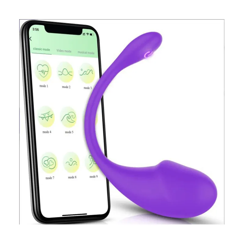 Bluetooth Dildo Vibrator Egg for Women