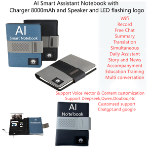 El más nuevo personalizado A5 diario AI Notebook publicidad al por mayor PU cuero Notebook AI Smart Chatbot Software para regalos de bienvenida - Product Image 2