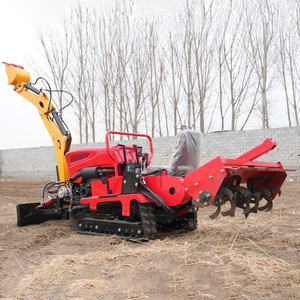 Nhà máy trực tiếp Crawler ROTARY tiller tu nghiền nát đất đa chức năng ROTARY tiller đổ Bộ 50 HP Rotary Power tiller - Product Image 2