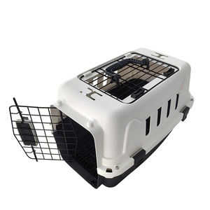 กระเป๋าใส่สัตว์เลี้ยงแบบพกพา ได้รับการรับรองจากสายการบิน ทนทาน พับได้ ขนาดเล็ก เหมาะสำหรับเดินทาง สำหรับแมว สุนัข ประตูด้านหน้า ทำจากพลาสติก แบบพับได้ - Product Image 2