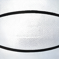 Ballon de basketball d'entraînement PSYCHE UV, revêtement PU écologique, chambre à air en caoutchouc butyle, gris froid/violet, taille 7