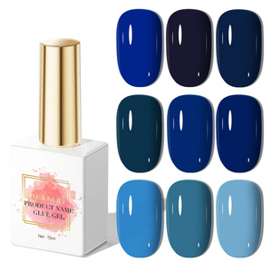 AILANUO Nail Supplies Ensemble de vernis à ongles artificiel OEM Private Label Color Soak Off Nali Gel Uv Vernis à ongles 9 couleurs Nail Art Led Uv Gel - Product Image 3