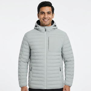 Doudoune d'hiver personnalisée de qualité professionnelle pour hommes veste en duvet épaissie surdimensionnée veste chaude de haute qualité - Product Image 1