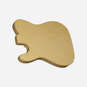 Corps de guitare Alder TL, finition brillante jaune beurre, composants de guitare Telecaster, bricolage - Product Image 4
