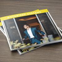 Impression personnalisée de brochures à piqûre à cheval 2025, catalogue de produits promotionnels et magazine, certifié FSC, faible MOQ, direct usine