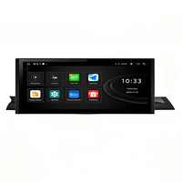 Radio para Auto con GPS Integrado de 12.3 Pulgadas, Pantalla Dividida, Reproductor MP3, Transmisor FM para Audi A4L 2017-2021 con Soporte para Tablero, CarPlay y Android Auto