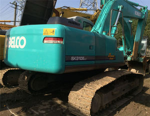 รถขุดตีนตะขาบ Kobelco SK200-8 SK210E มือสอง สภาพดี พร้อมเครื่องยนต์ฮีโน่ และชิ้นส่วนปั๊มหลัก ขาย - Product Image 1