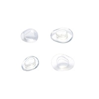 Coussinets nasaux en silicone en forme de coeur Accessoires clés pour lunettes confortables Emballage de qualité supérieure
