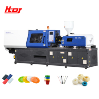 Machine de moulage par injection HAIDA HD130L 130 tonnes pour la fabrication de gobelets en plastique, de bouchons de bouteilles en plastique, de couvercles de stylos à bille