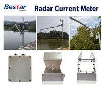 Capteur de débit radar sans contact 24 GHz RS485 Modbus pour la mesure de la vitesse de l'eau dans les canaux ouverts et la surveillance des eaux usées