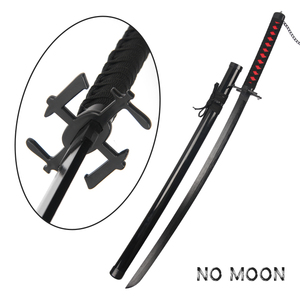Vente en gros d'eau de Javel 104cm Kurosaki Ichigo Zangetsu Anime véritable épée de sécurité arme jouet <span class=keywords><strong>Katana</strong></span> bois épées pour Cosplay jouant garçons - Product Image 2