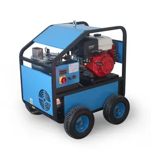 High pressure washer 250 bar 3600 psi gasoline hot water cleaner