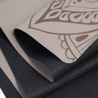 Tapis de yoga en PU couleurs assorties en gros, pack assorti de tapis en caoutchouc naturel, tapis de yoga en PU avec logo imprimé pour les magasins de détail