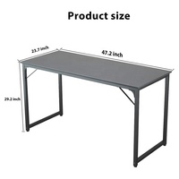 Bureau personnalisé OEM, bureau de chambre à coucher, bureau d'étude, pour la maison, bon marché, offre spéciale