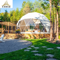Vente directe usine Nouveau design 2026 Tente dôme géodésique imperméable pour complexe hôtelier extérieur, type igloo