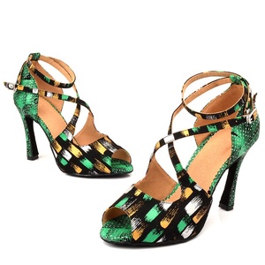 Personnalisé Filles <span class=keywords><strong>Mariage</strong></span> Haut Talon Jazz Baskets 5/7/8 cm Femmes Chaussures de Danse Latine Doux Confortable Léger avec Tendance de la Mode - Product Image 1