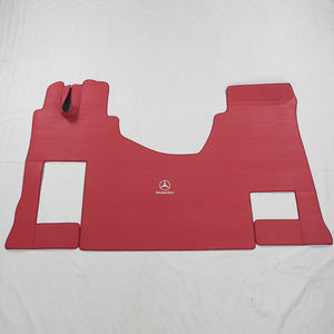 แผ่นปูพื้นหนังรถบรรทุกแบบเต็มพื้นที่เหมาะสำหรับ actros <span class=keywords><strong>Volvo</strong></span> arocs atego โลโก้ออกแบบได้ตามต้องการ - Product Image 1