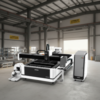 Machine de découpe laser à fibre économique pour tubes et tôles métalliques, automatique 1000W-6000W, modèle Lf3015lnr, avec CYPcut Yaskawa Digital AI/PLT