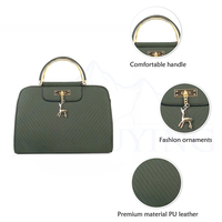 Tas Selempang Wanita Terbaru, Fashionable, Tali Selempang Adjustable, Multi-Kantong, Bahan PU Anti Air, Cocok Semua Musim