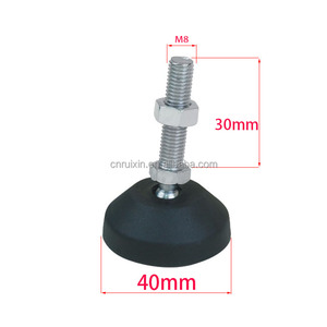 <span class=keywords><strong>Pieds</strong></span> de nivellement rotatifs réglables en métal robuste pour machines industrielles, armoires, meubles et ateliers - Product Image 2
